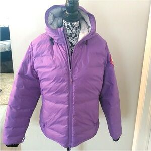 Canada Goose Jacket Purple Large